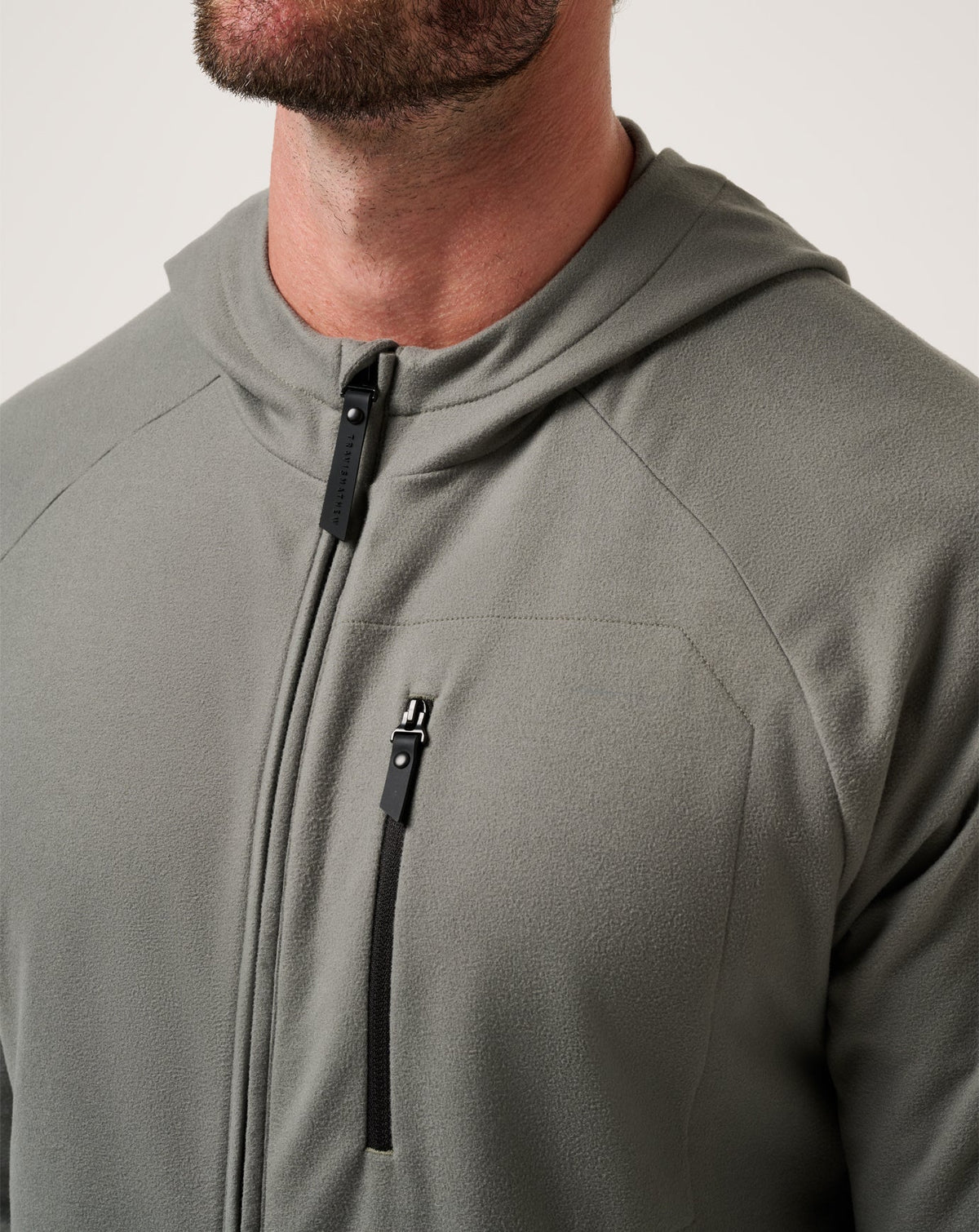 Quest Polar Full Zip Jacket Dark Olive | Travis Mathew Recommended