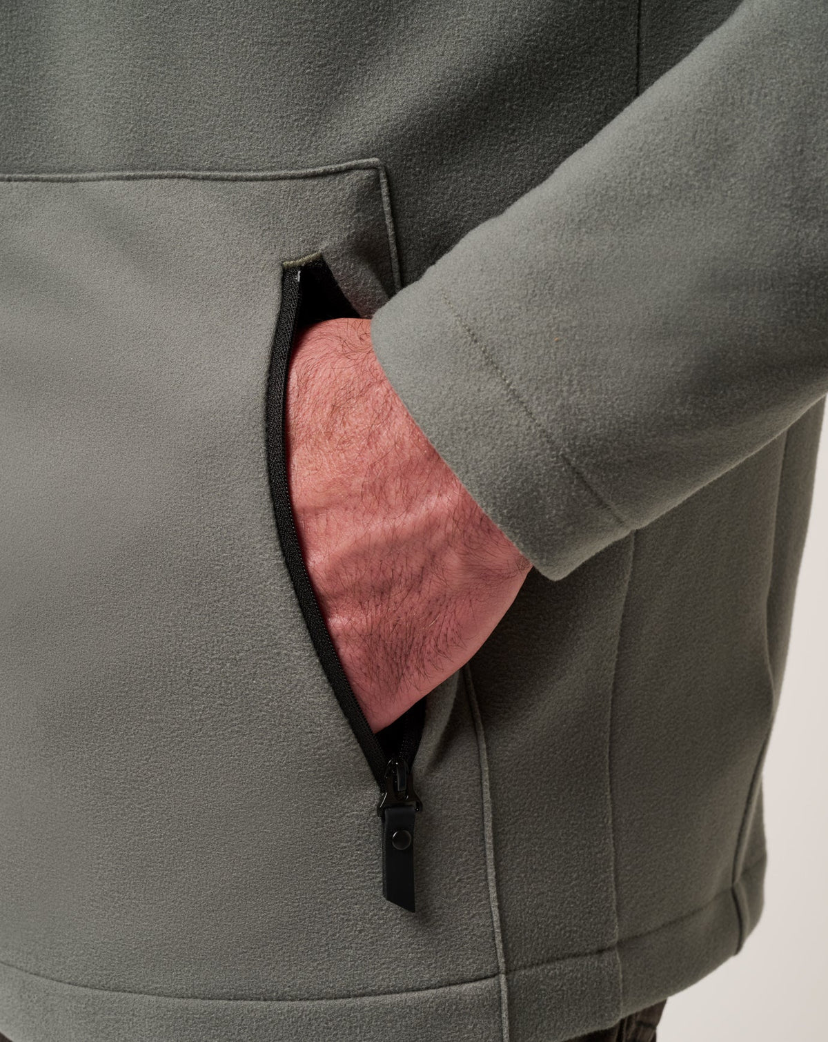 Quest Polar Full Zip Jacket Dark Olive | Travis Mathew Recommended