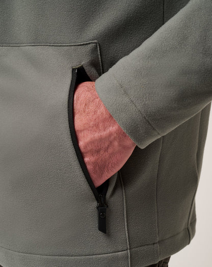 Quest Polar Full Zip Jacket Dark Olive | Travis Mathew Recommended