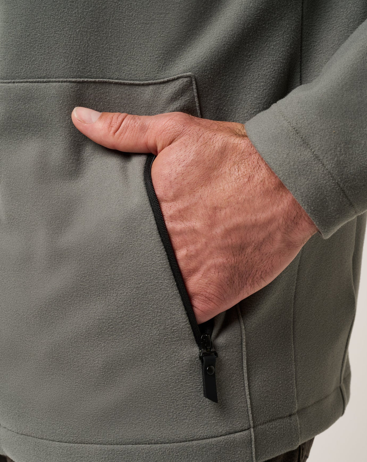Quest Polar Full Zip Jacket Dark Olive | Travis Mathew Recommended