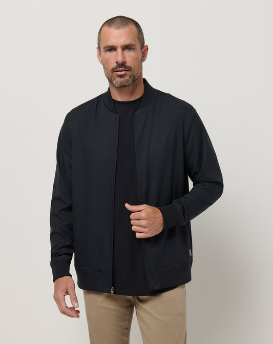 Highway Men Jacket Black | Travis Mathew Great Value