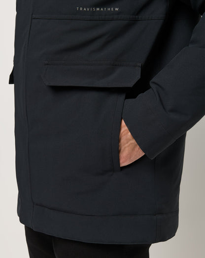 Mountain Pass Jacket Black | Travis Mathew Latest