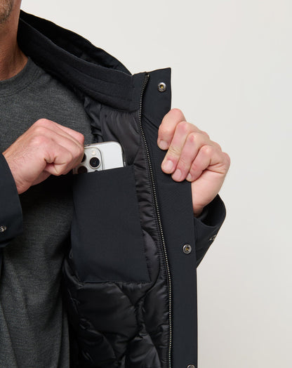 Mountain Pass Jacket Black | Travis Mathew Latest