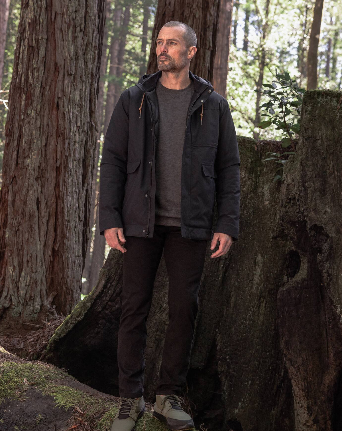 Mountain Pass Jacket Black | Travis Mathew Latest