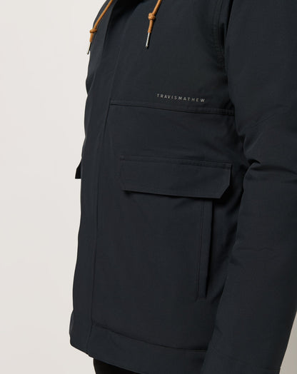 Mountain Pass Jacket Black | Travis Mathew Latest