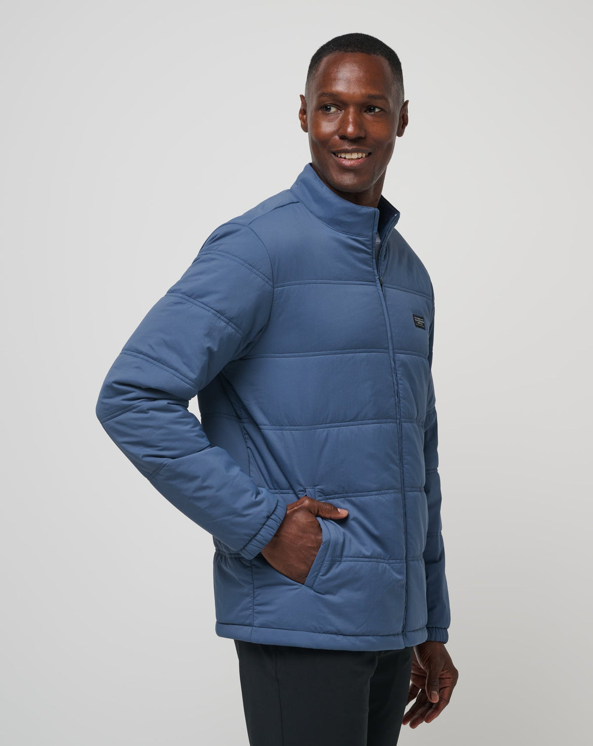 Palisades Puffer Jacket Navy | Travis Mathew Exclusive