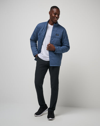 Palisades Puffer Jacket Navy | Travis Mathew Exclusive