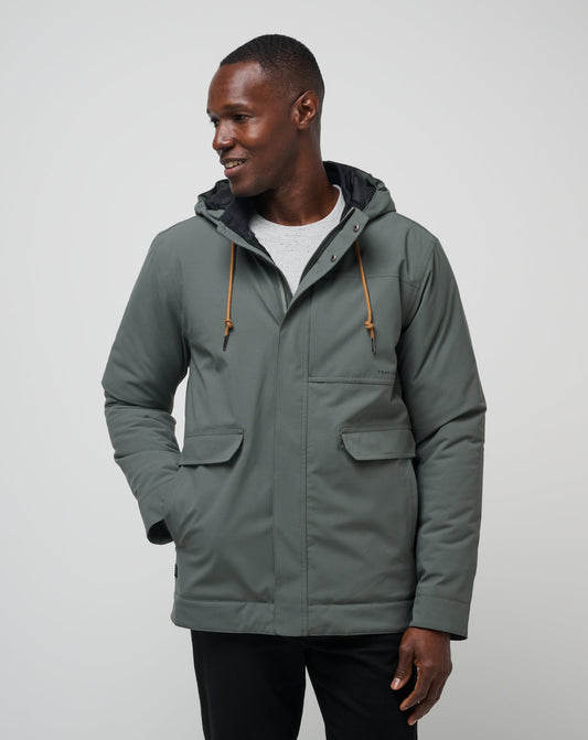 Mountain Pass Jacket Dark Olive | Travis Mathew Value