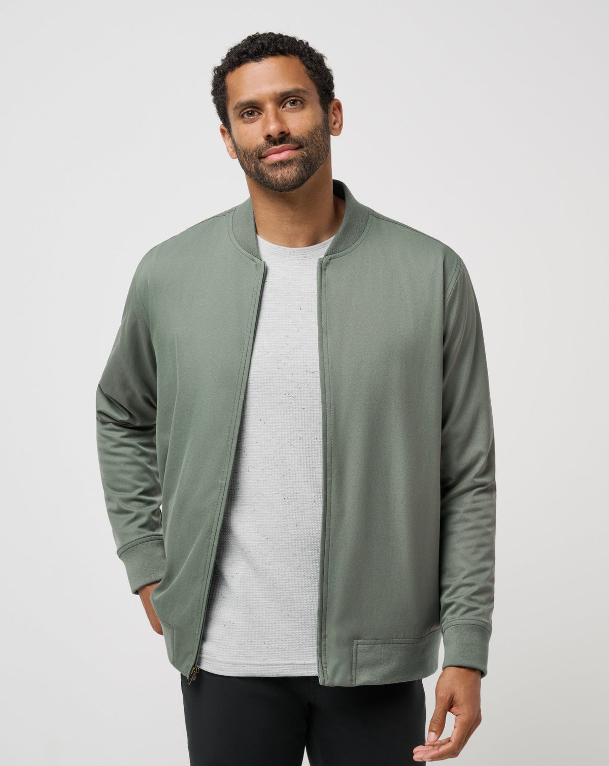 Highway Men Jacket Dark Olive | Travis Mathew Trusted