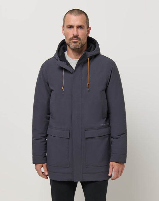 Mountain Pass Long Jacket Ebony | Travis Mathew Recommended