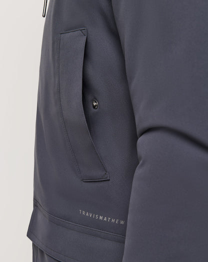 Mountain Pass Long Jacket Ebony | Travis Mathew Recommended