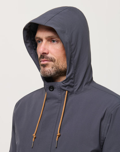 Mountain Pass Long Jacket Ebony | Travis Mathew Recommended