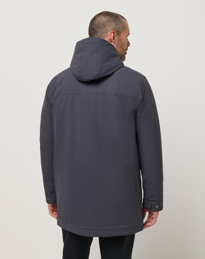 Mountain Pass Long Jacket Ebony | Travis Mathew Recommended