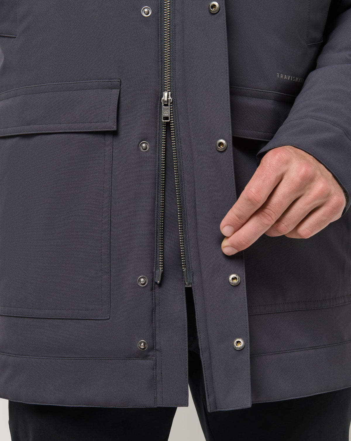 Mountain Pass Long Jacket Ebony | Travis Mathew Recommended