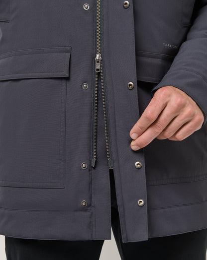 Mountain Pass Long Jacket Ebony | Travis Mathew Recommended