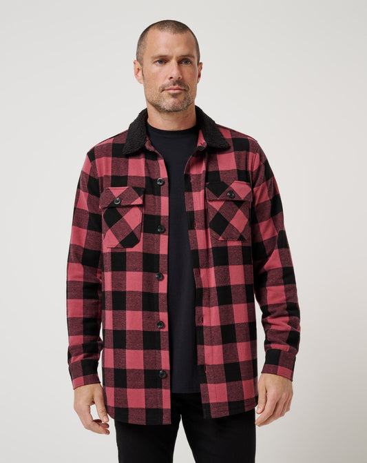 Winterize Shirt Jacket Roan Rouge | Travis Mathew Classic