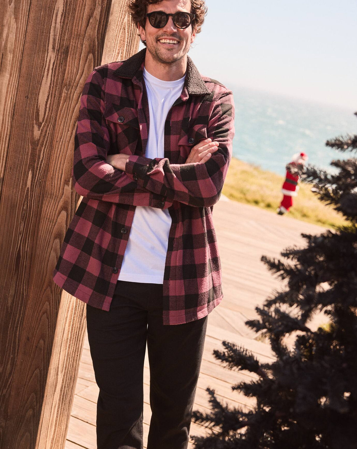 Winterize Shirt Jacket Roan Rouge | Travis Mathew Classic