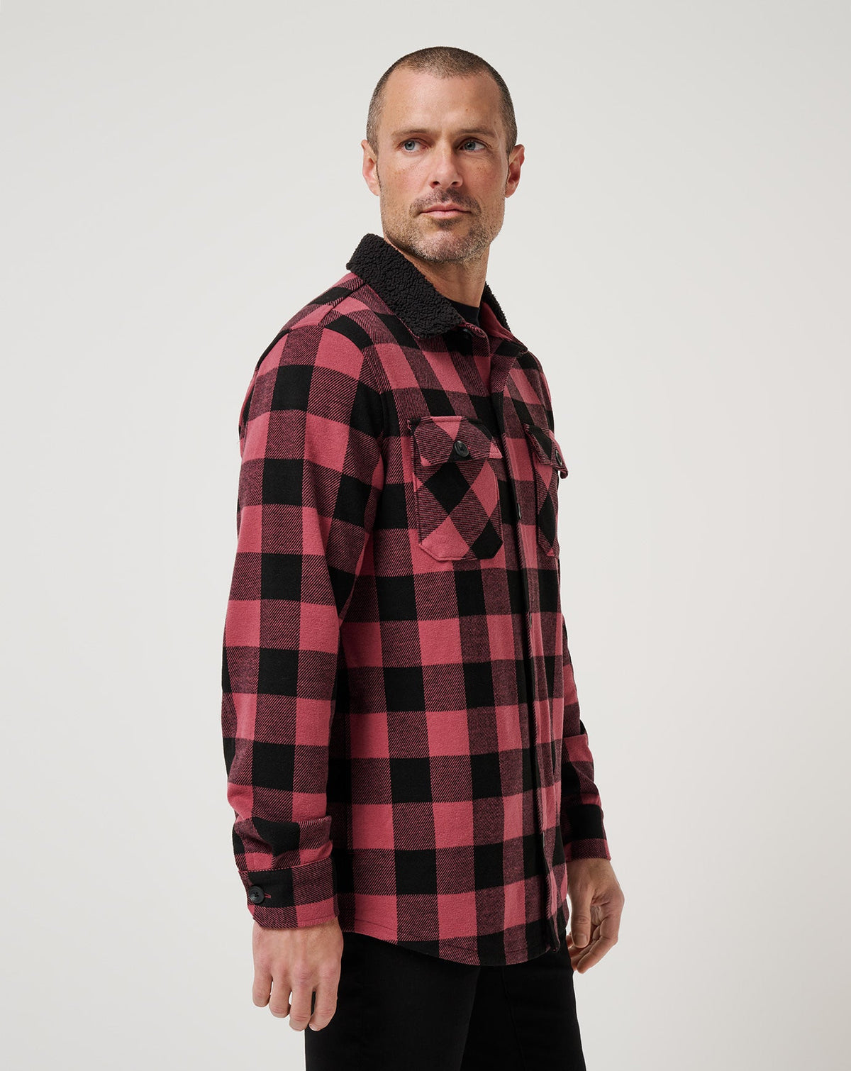 Winterize Shirt Jacket Roan Rouge | Travis Mathew Classic