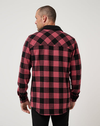 Winterize Shirt Jacket Roan Rouge | Travis Mathew Classic