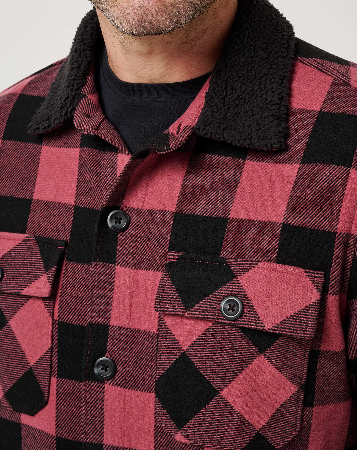 Winterize Shirt Jacket Roan Rouge | Travis Mathew Classic