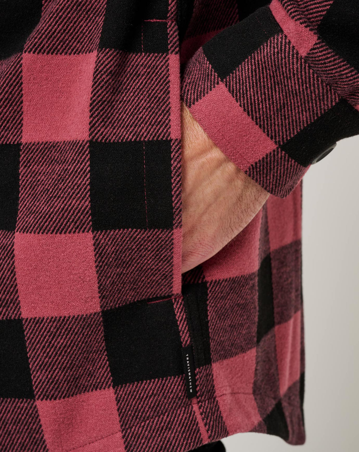 Winterize Shirt Jacket Roan Rouge | Travis Mathew Classic
