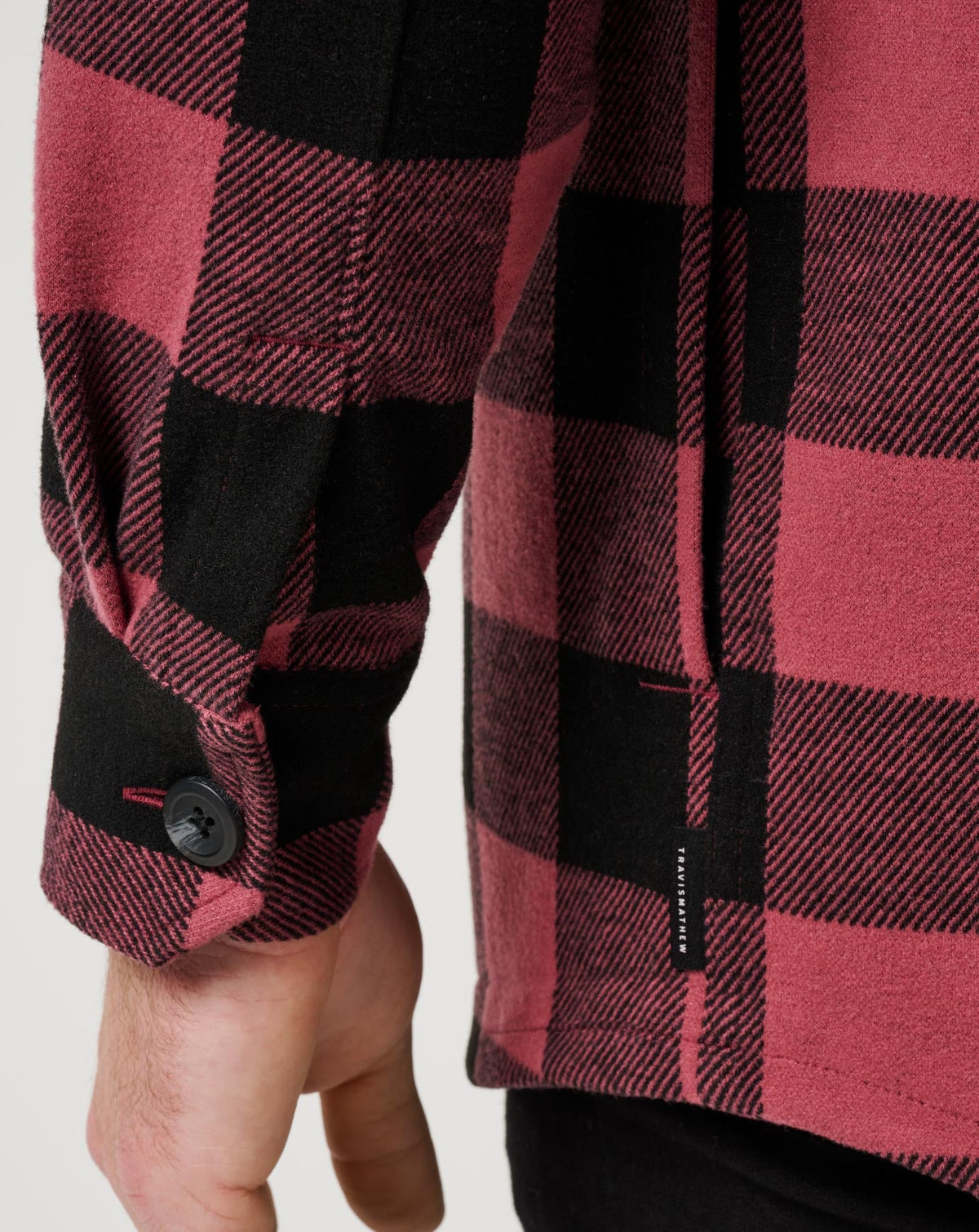 Winterize Shirt Jacket Roan Rouge | Travis Mathew Classic