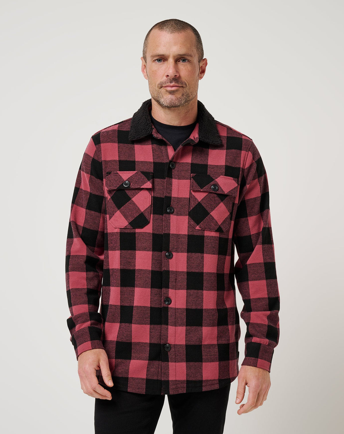 Winterize Shirt Jacket Roan Rouge | Travis Mathew Classic