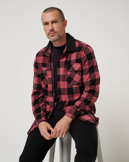 Winterize Shirt Jacket Roan Rouge | Travis Mathew Classic