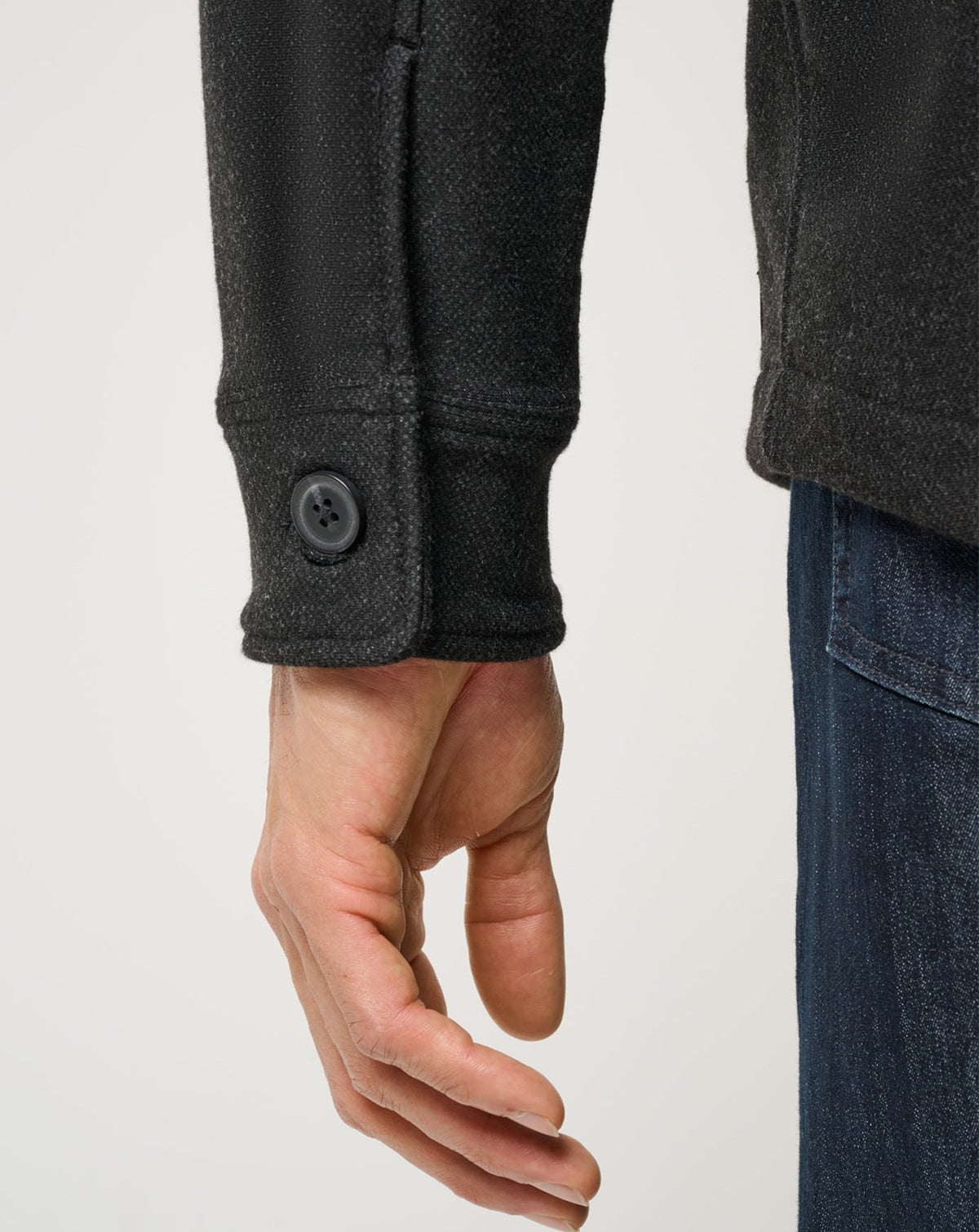 Are We There Yet Shirt Jacket Black | Travis Mathew Exclusive