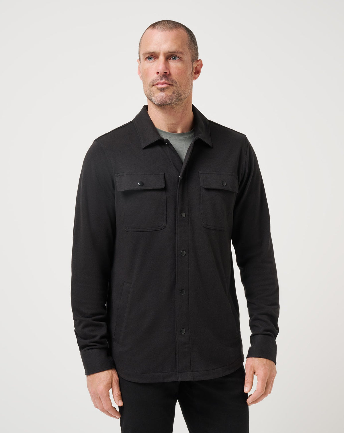 You Pick Shirt Jacket Black | Travis Mathew Trusted