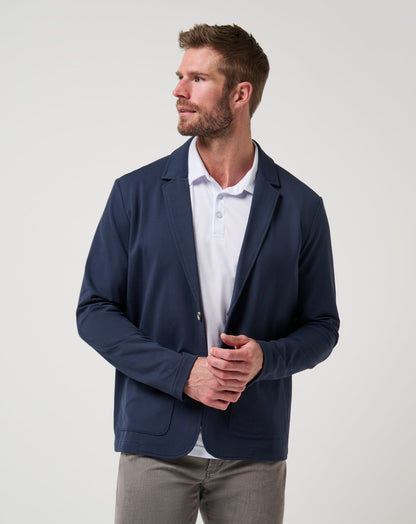 Stretchknit Blazer Total Eclipse | Travis Mathew Signature