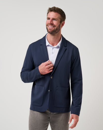 Stretchknit Blazer Total Eclipse | Travis Mathew Signature