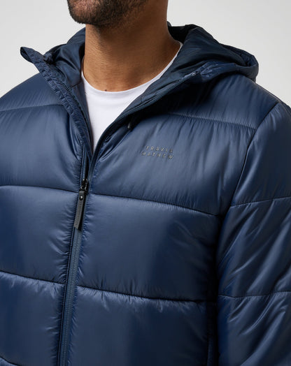 Aves Tech Puffer Jacket Total Eclipse | Travis Mathew Trusted