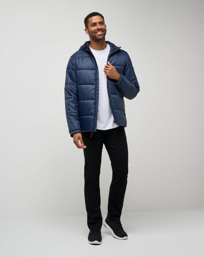 Aves Tech Puffer Jacket Total Eclipse | Travis Mathew Trusted