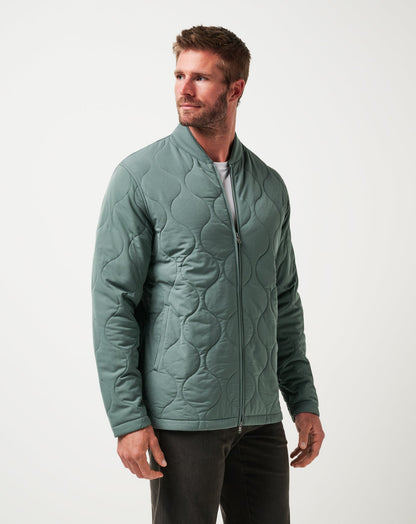 Come What May Jacket Balsam Green | Travis Mathew Quality