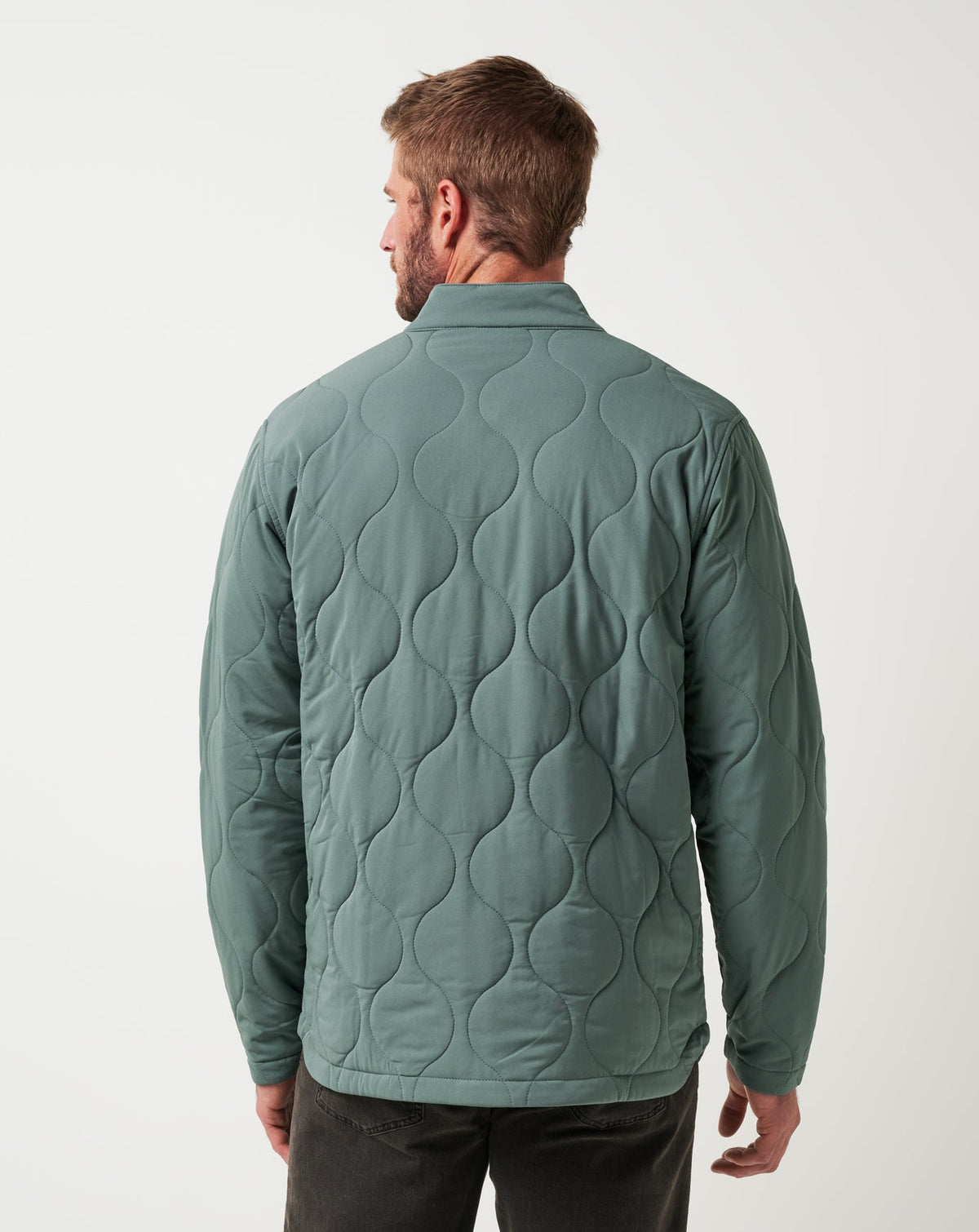 Come What May Jacket Balsam Green | Travis Mathew Quality