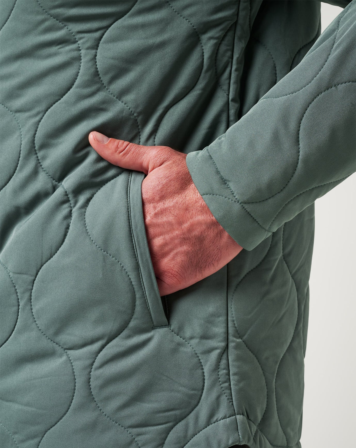 Come What May Jacket Balsam Green | Travis Mathew Quality