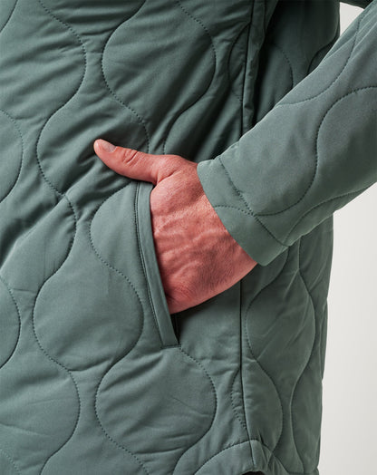 Come What May Jacket Balsam Green | Travis Mathew Quality
