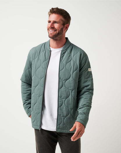Come What May Jacket Balsam Green | Travis Mathew Quality