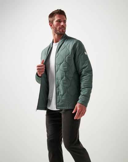 Come What May Jacket Balsam Green | Travis Mathew Quality