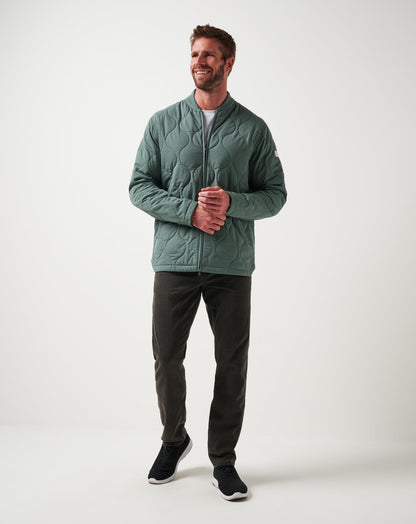 Come What May Jacket Balsam Green | Travis Mathew Quality