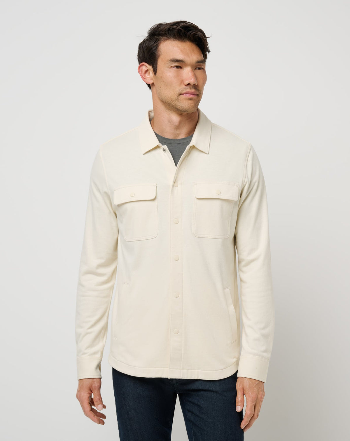 You Pick Shirt Jacket Birch | Travis Mathew Featured