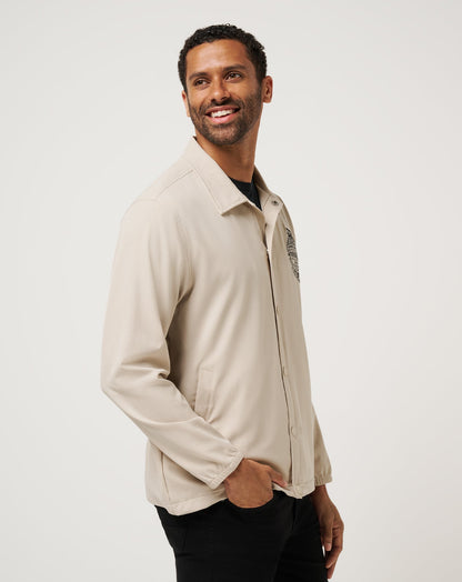 Icy Waters Jacket Italian Sand | Travis Mathew Discount