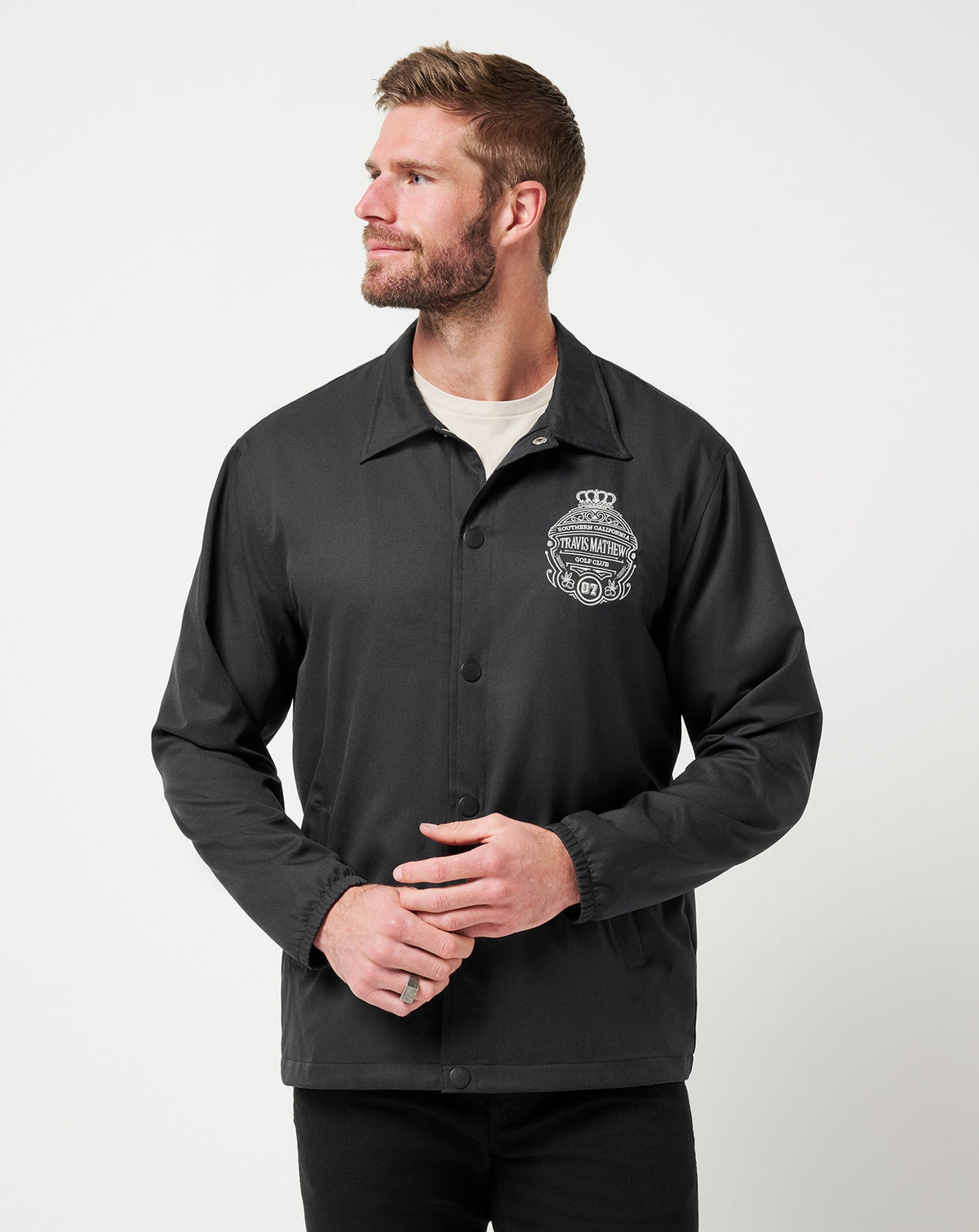 Icy Waters Jacket Black | Travis Mathew Customer Favorite