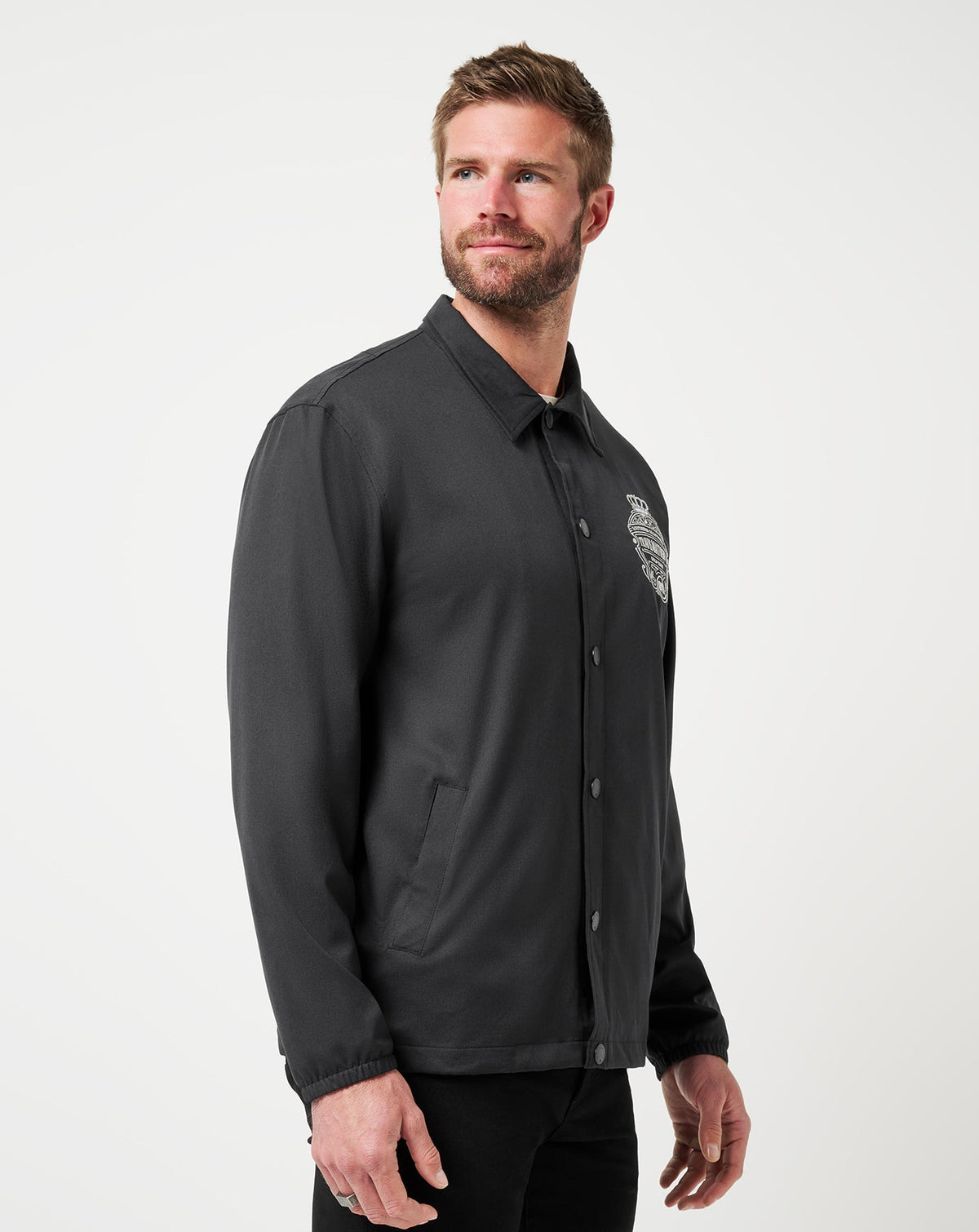 Icy Waters Jacket Black | Travis Mathew Customer Favorite