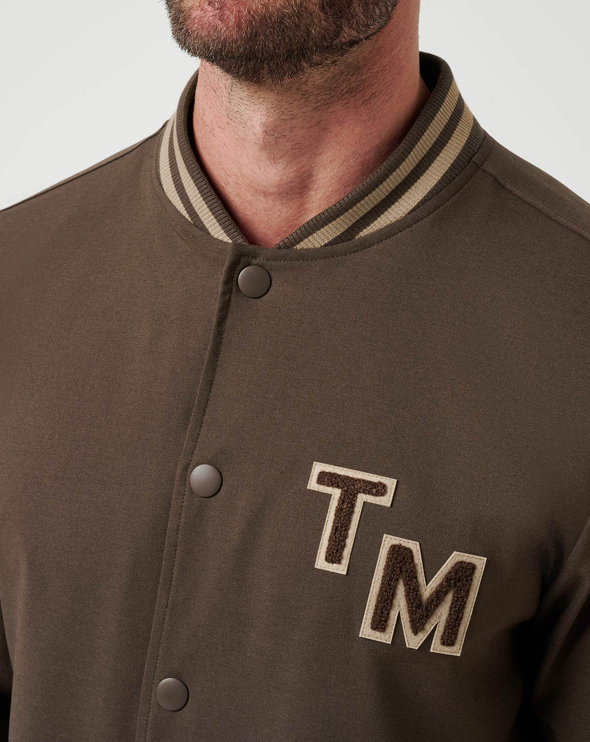 Touch Down Jacket Chocolate Brown | Travis Mathew Exclusive