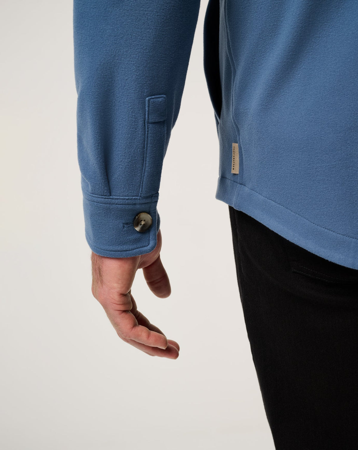 Peak Fleece Shirt Jacket Bering Sea | Travis Mathew Smart Buy
