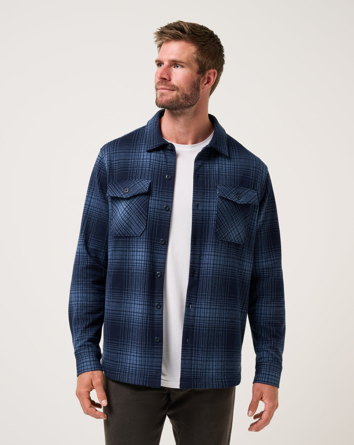 Sunset Season Shirt Jacket Total Eclipse | Travis Mathew Discount