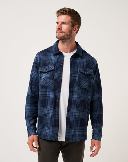 Sunset Season Shirt Jacket Total Eclipse | Travis Mathew Discount