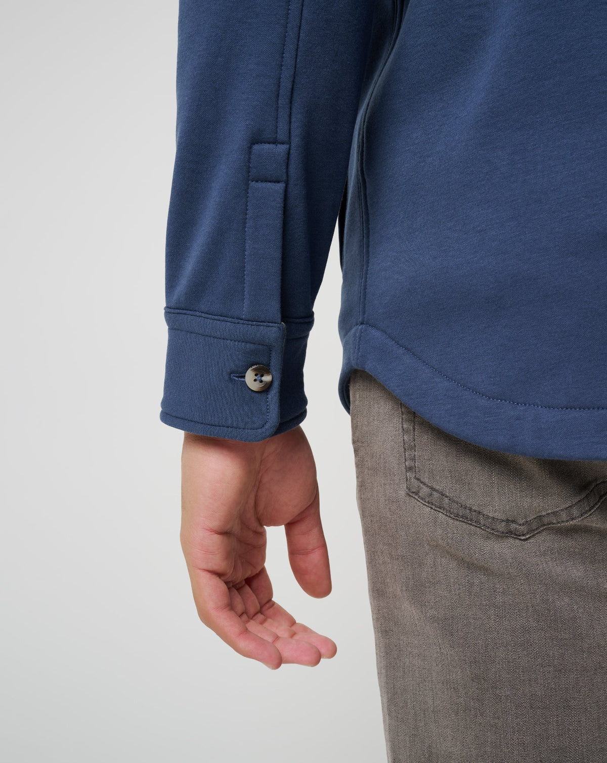 Cloud Shirt Jacket Mood Indigo | Travis Mathew Smart Buy